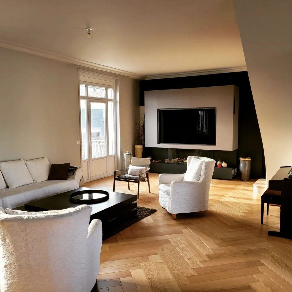Entreprise de revêtement à Lyon, pose de parquet.