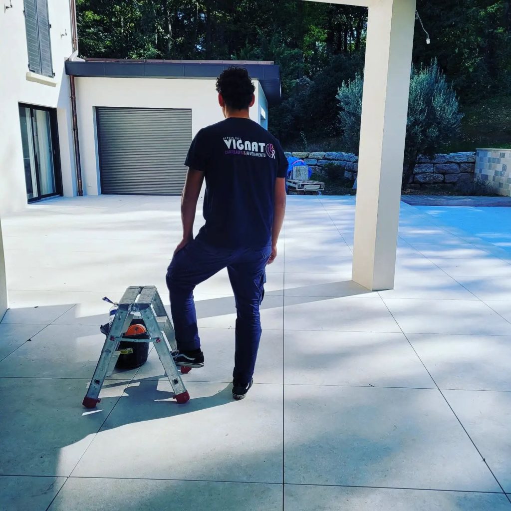 Vignat, entreprise de carrelage près de Lyon.